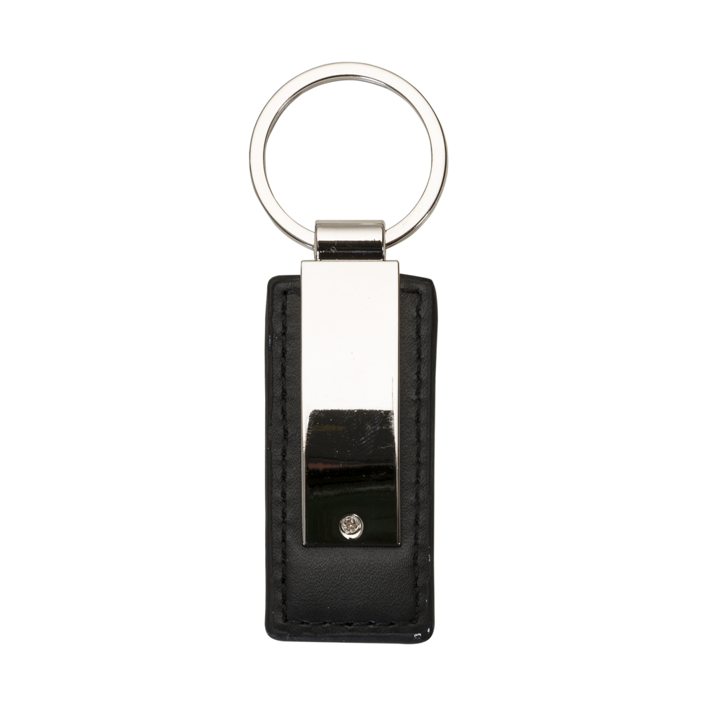 Chaveiro Metal com Couro