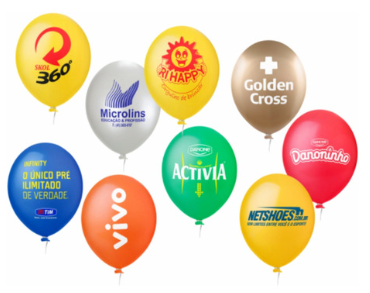 bexigas personalizadas para festa