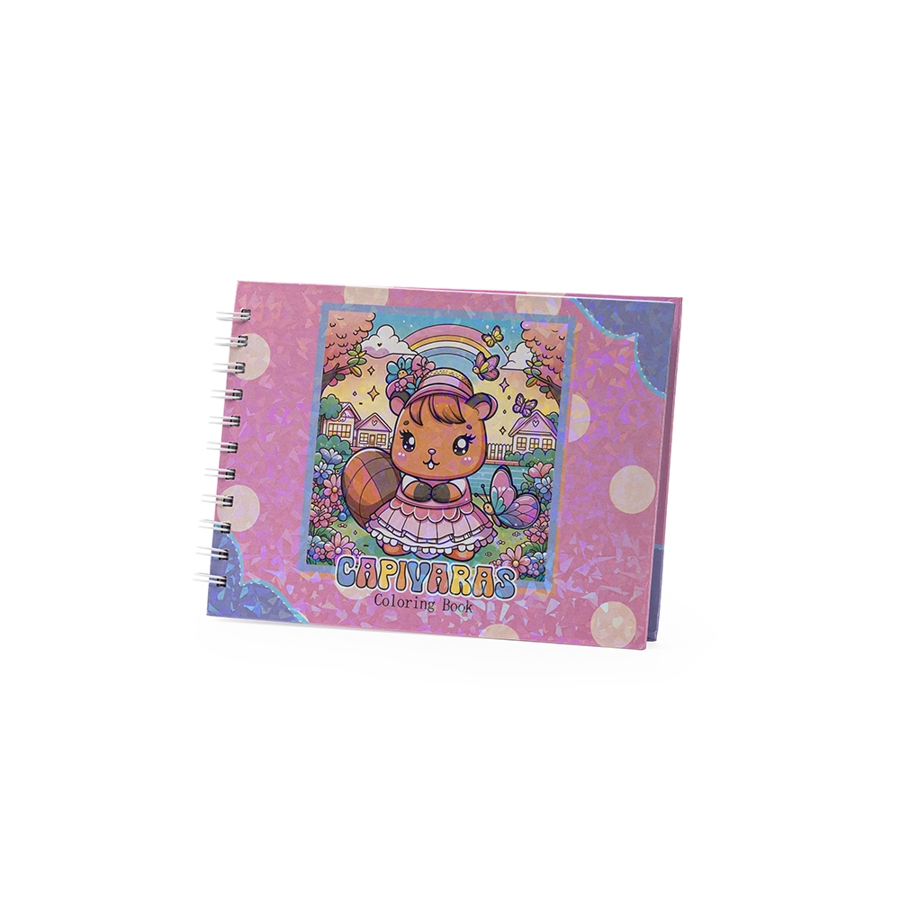 Caderno Para Colorir Capivara Promocionais