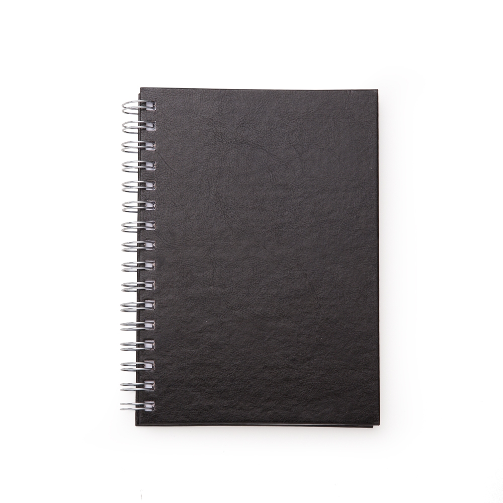 Caderno Executivo Pequeno de Couro Sintético Personalizado