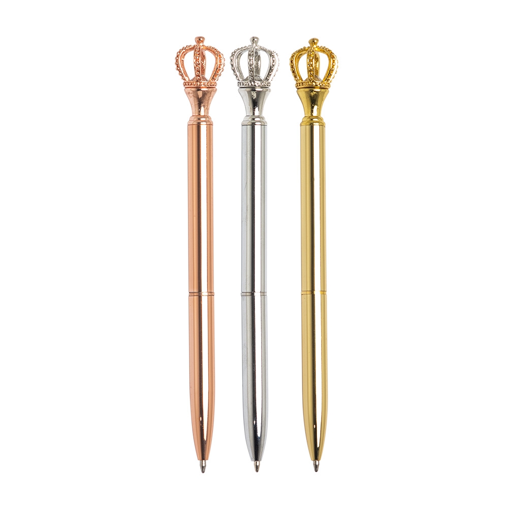 Caneta Metal Coroa