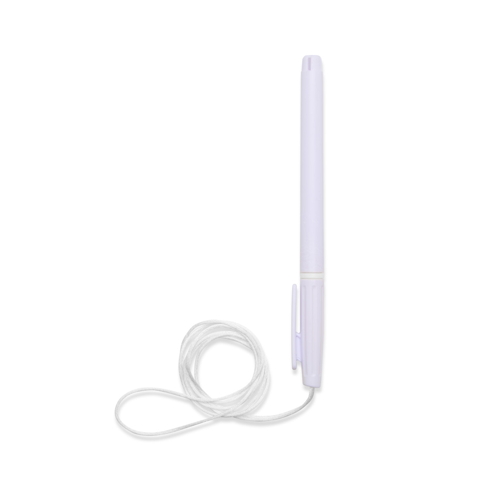 Caneta Plástica Com Cordão