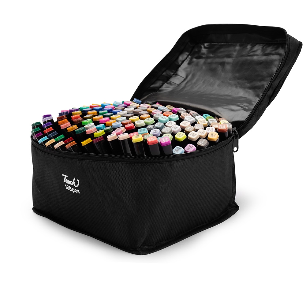 Kit Canetas Marcadoras 168 Cores