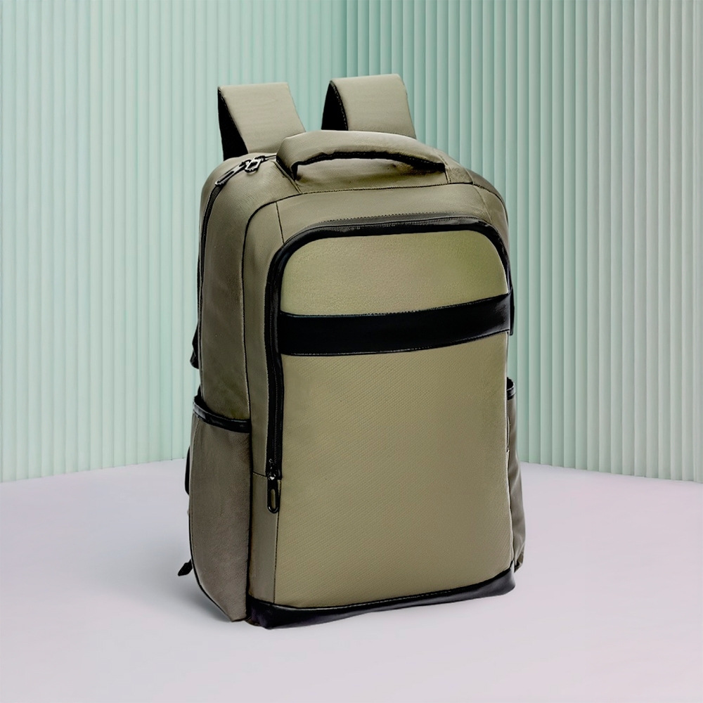 Mochila Couro Sintético USB Personalizada