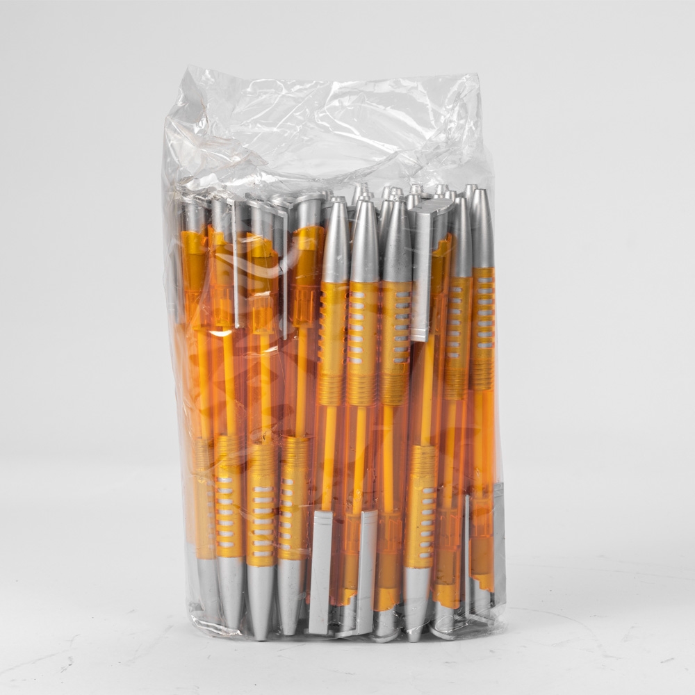 Pacote com Caneta Plástica