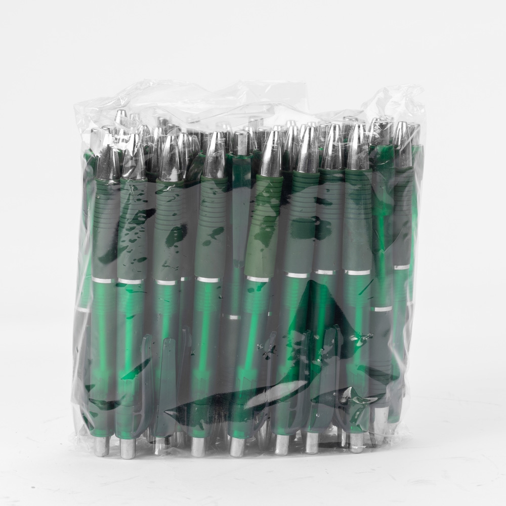 Pacote com Caneta Plástica