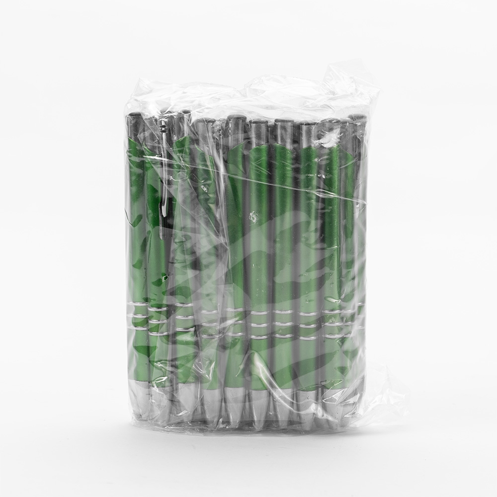 Pacote com Canetas Plásticas