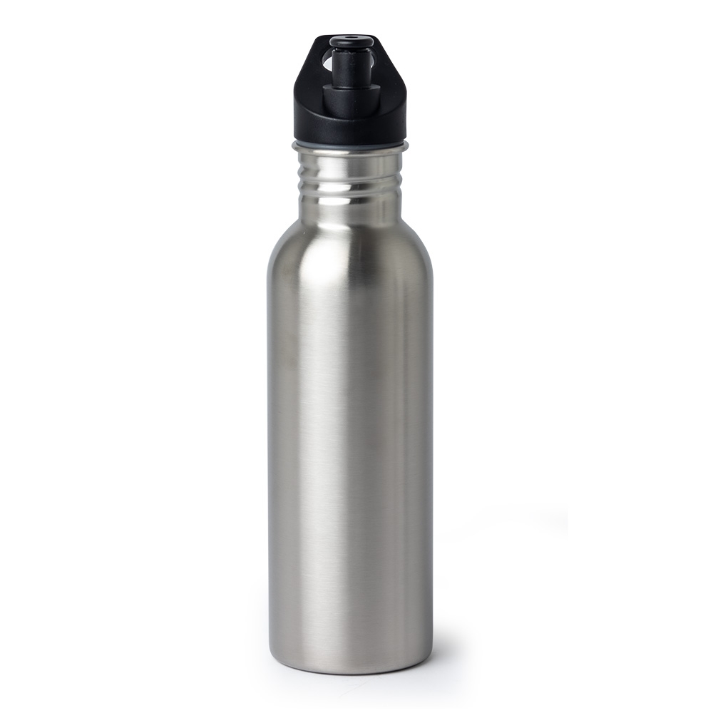 Squeeze Inox 700ml Personalizado - Garrafa Térmica Compacta com Gravação Exclusiva