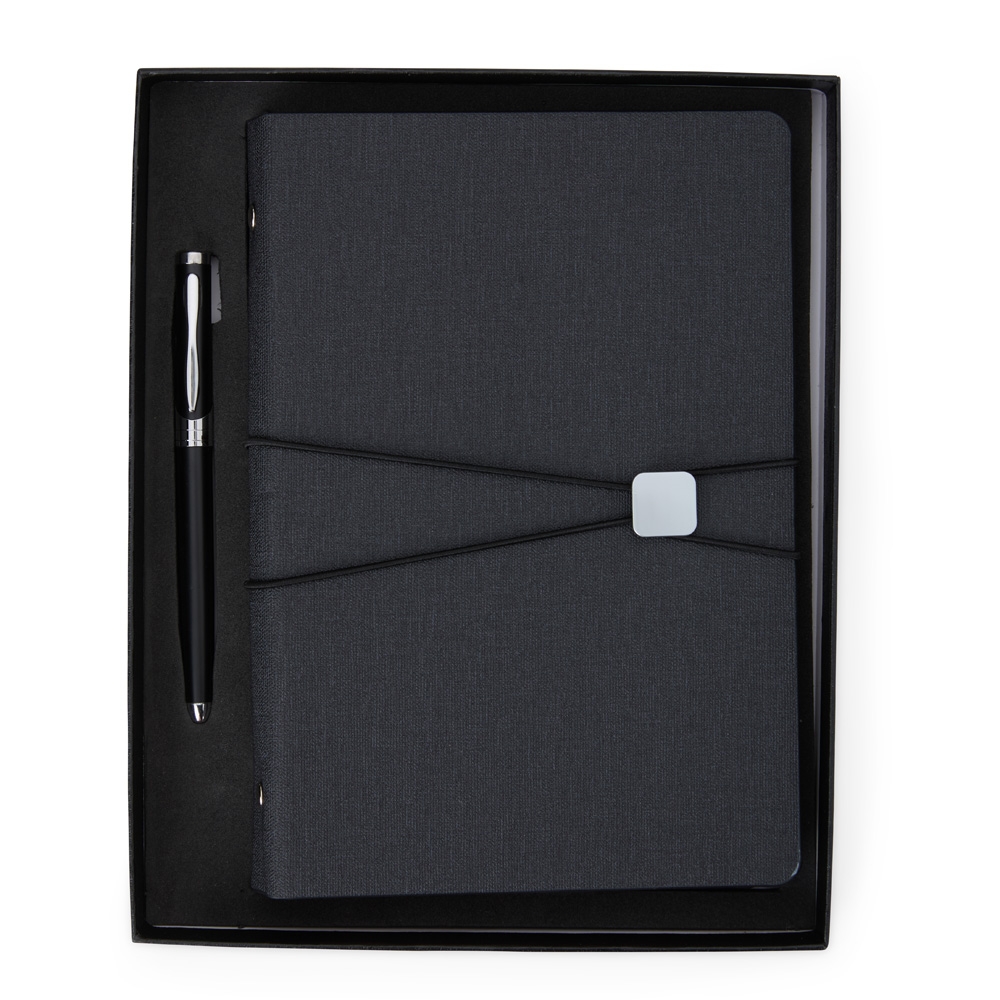 kit Executivo 2 Peças Caderno e Caneta Personalizados