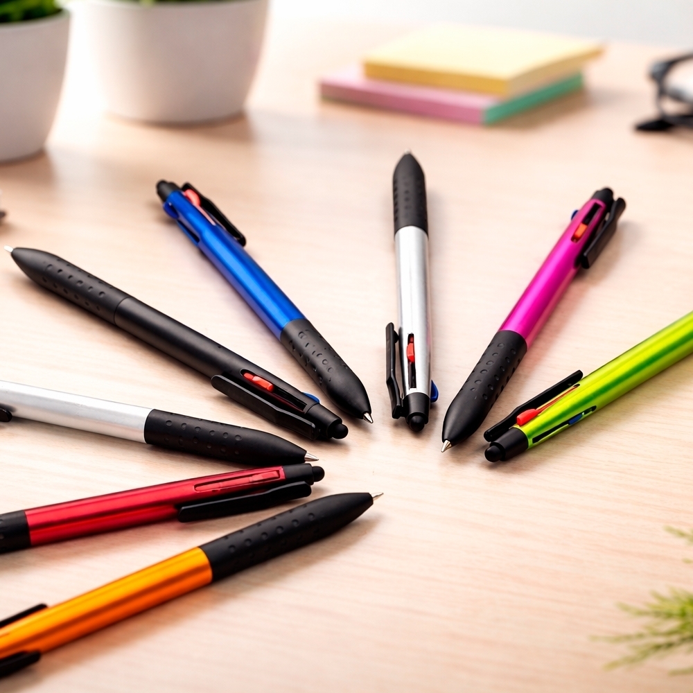 Caneta 3 em 1 Touch Personalizada | Brinde Corporativo Versátil - Imagem 9