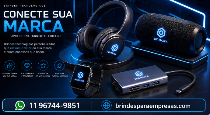 Brindes Eletrônicos Personalizados