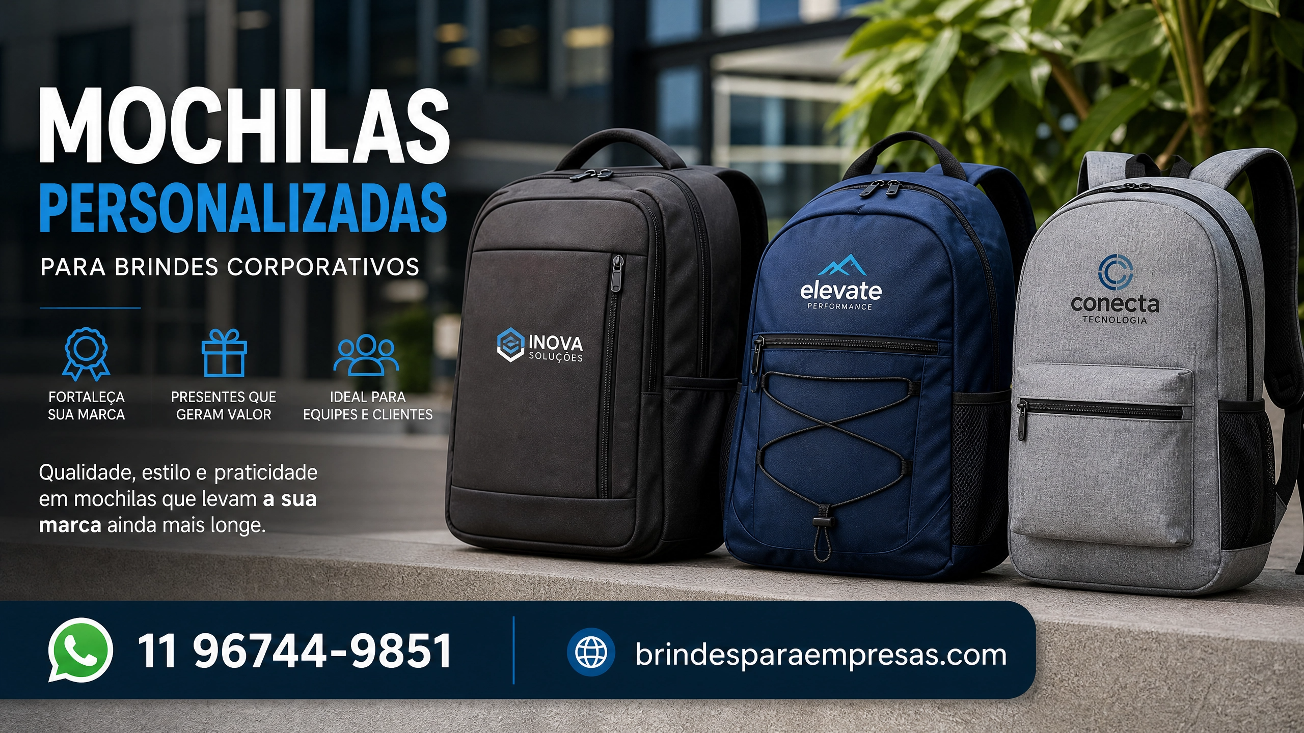 Mochilas Personalizadas para Brinde