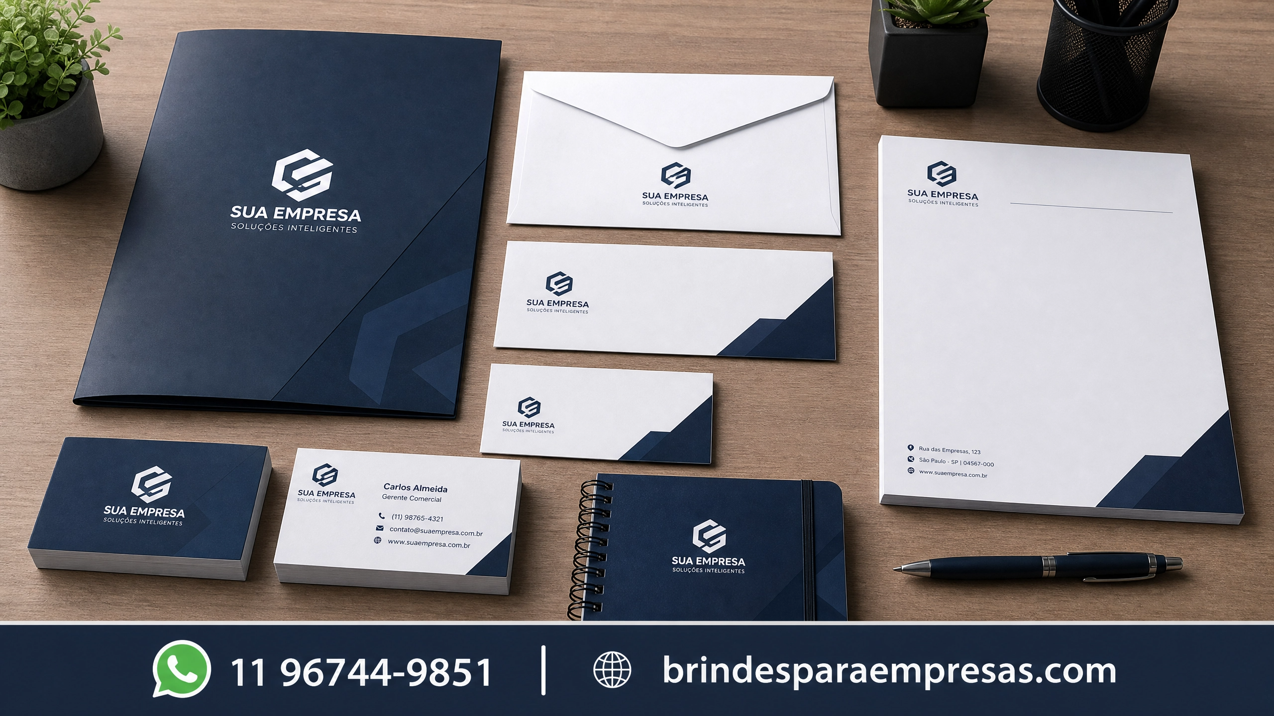 Papelaria Personalizada para Brindes