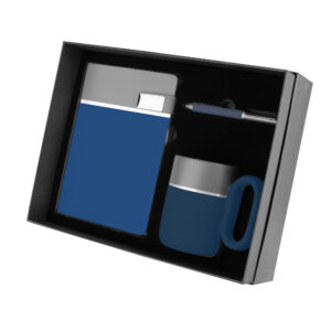 Kit Escritório Caderno Caneta Caneca e Caixa Personalizado