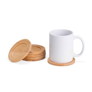 Kit Porta-Copos Bambu Personalizado