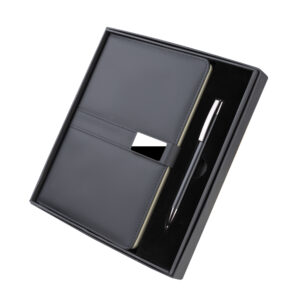 Kit de brinde corporativo caderno caneta caixa personalizado